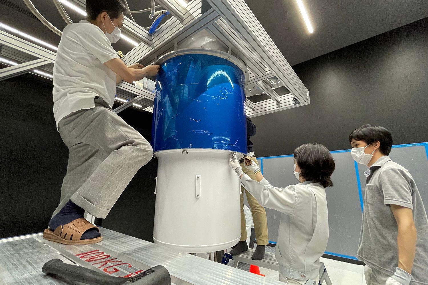 IBM Quantum System One installation at at the Kawasaki Business Incubation Center in Kawasaki City, Japan.